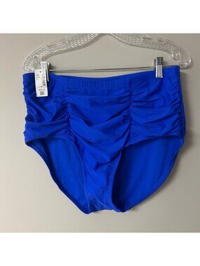 Pennington’s High Waisted Costa Swim Bottoms-‎ Raisins Curve